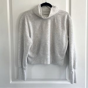Abercrombie Soft AF Collection Gray Turtleneck Sweatshirt